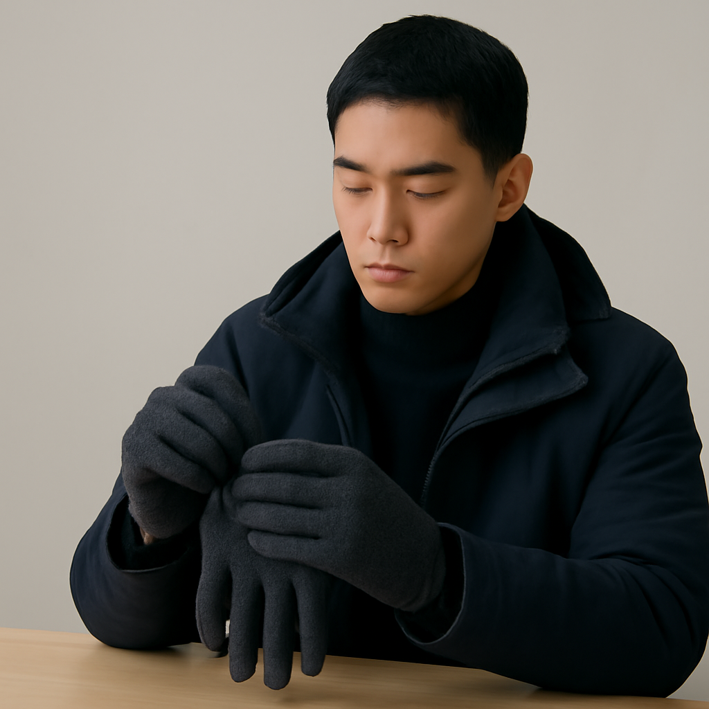 남성겨울장갑 대표 이미지